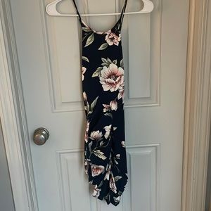 Dry Goods Tight Navy Floral Dress